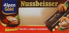 Nussbeisser male Alpen Gold oble gorzki z calymi orzechami nowosc